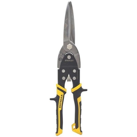 CLEAN ALL 12 in. FatMax Long Cut Snips; Yellow & Black CL783797